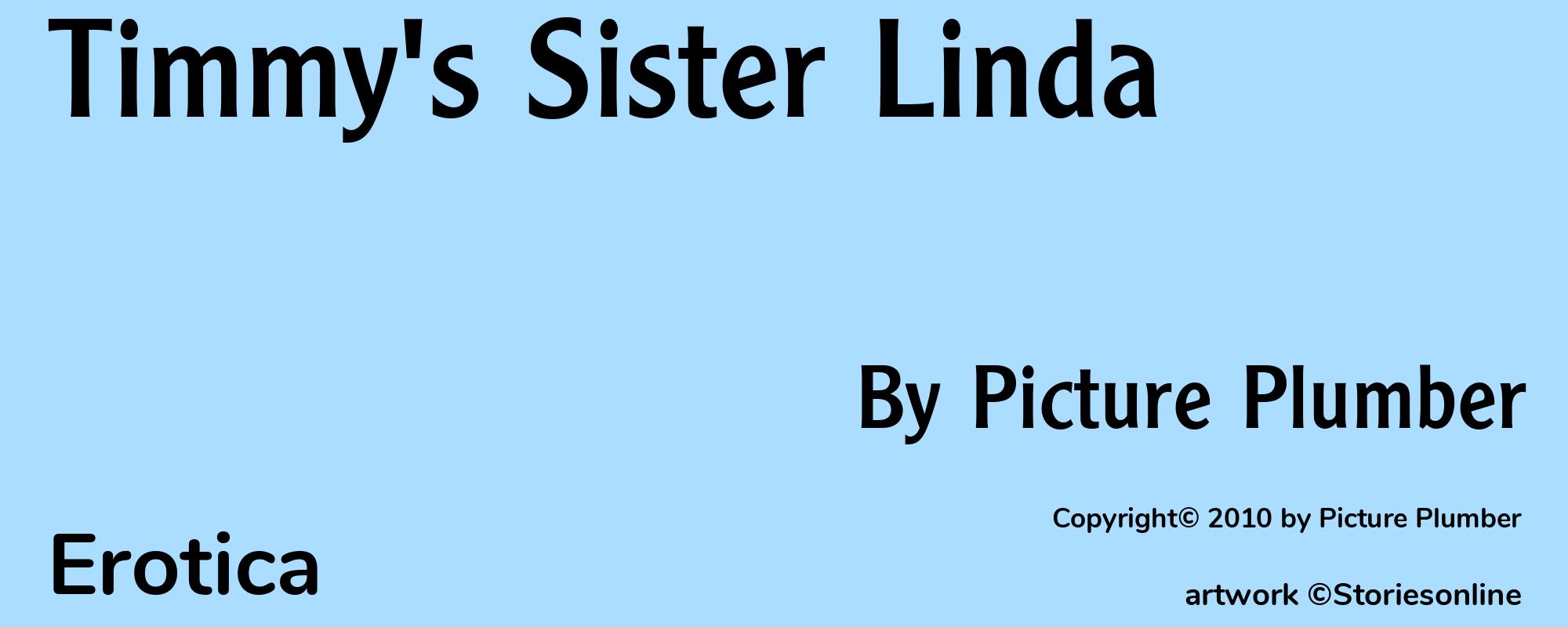Timmy's Sister Linda - Cover