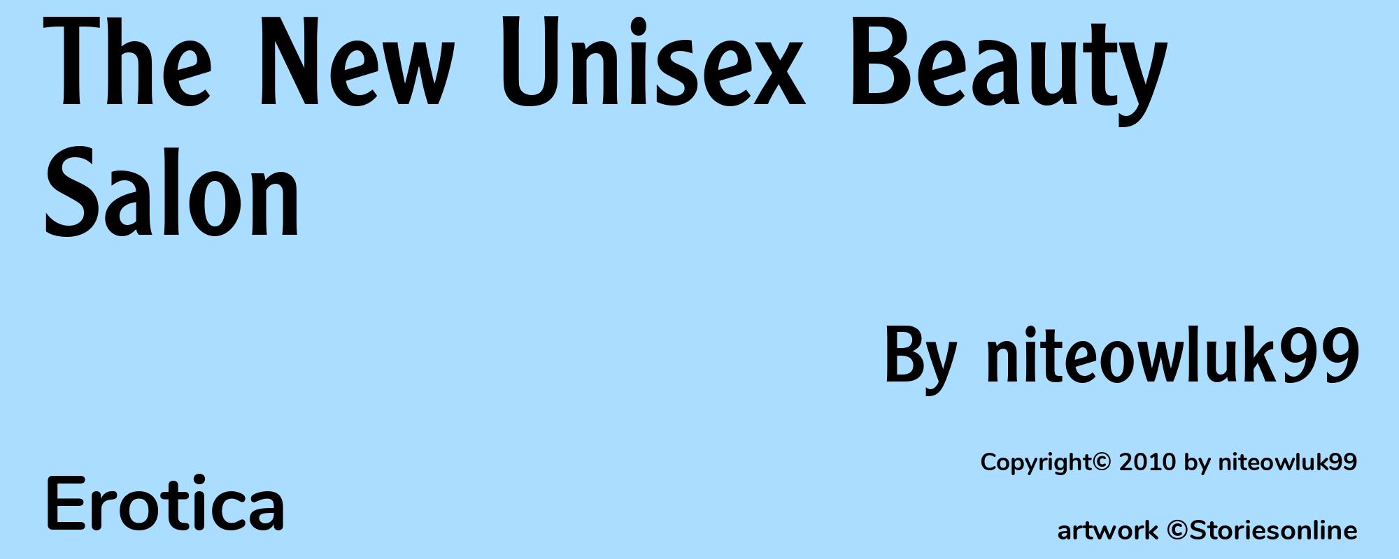 The New Unisex Beauty Salon - Cover