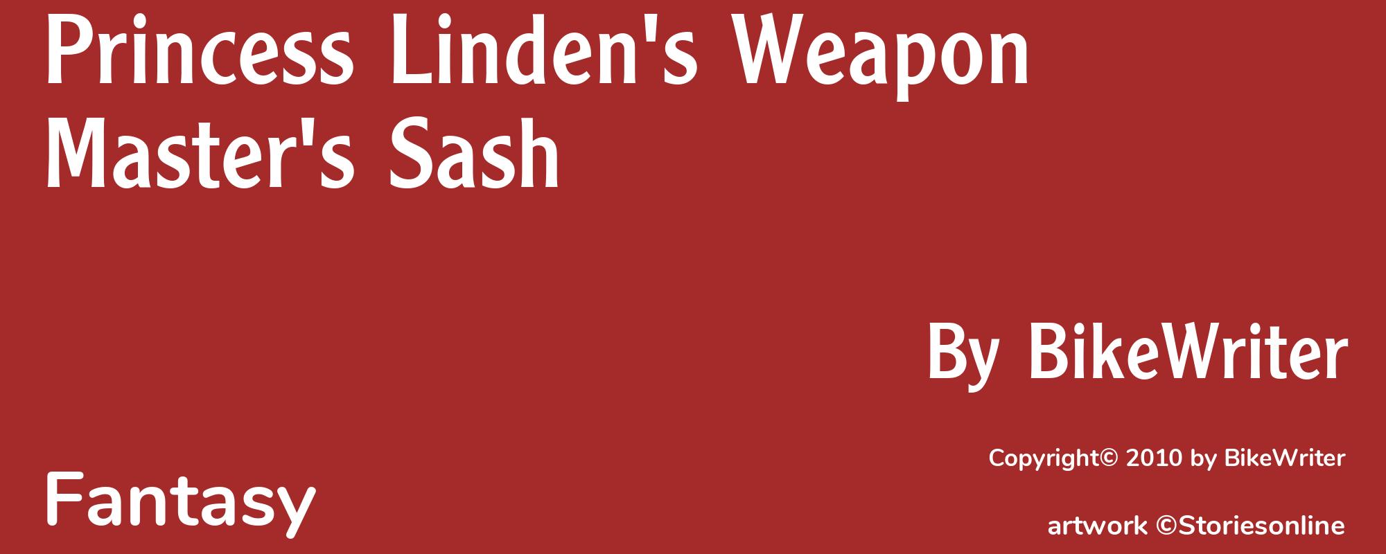 Princess Linden's Weapon Master's Sash - Cover