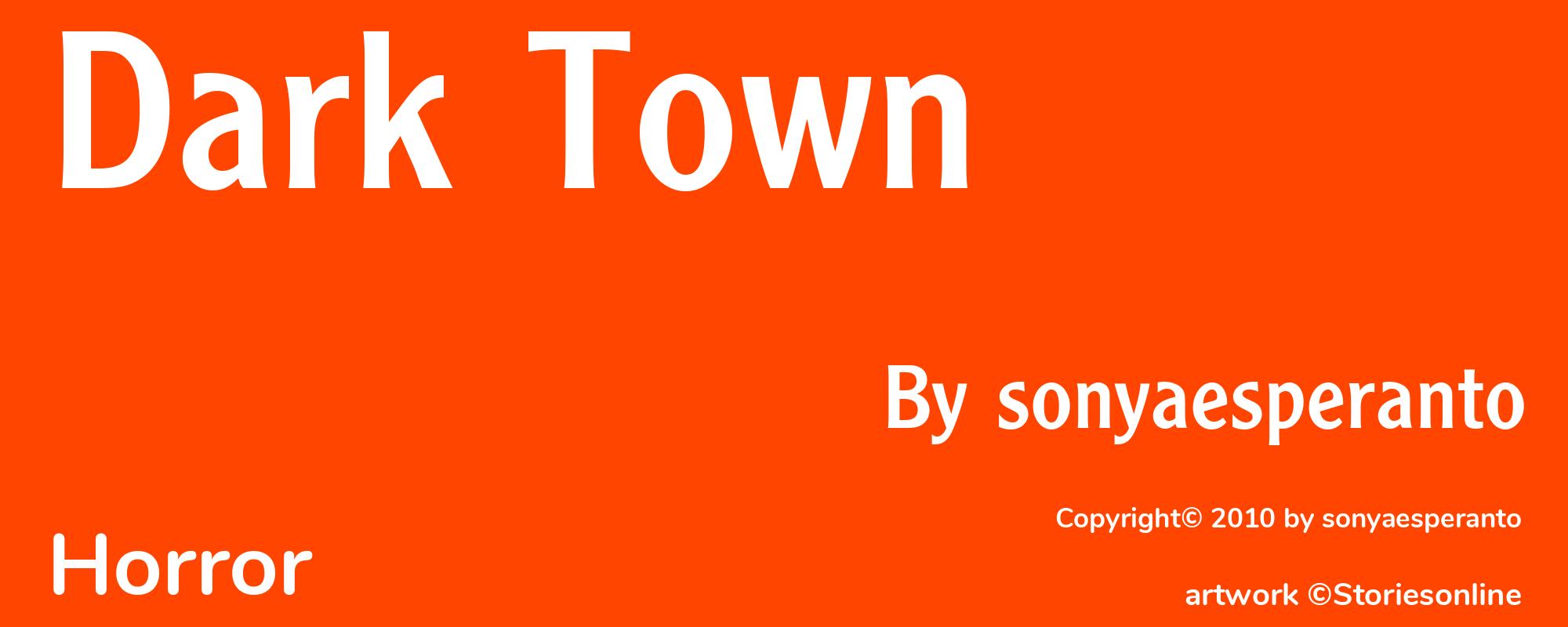Dark Town - Cover