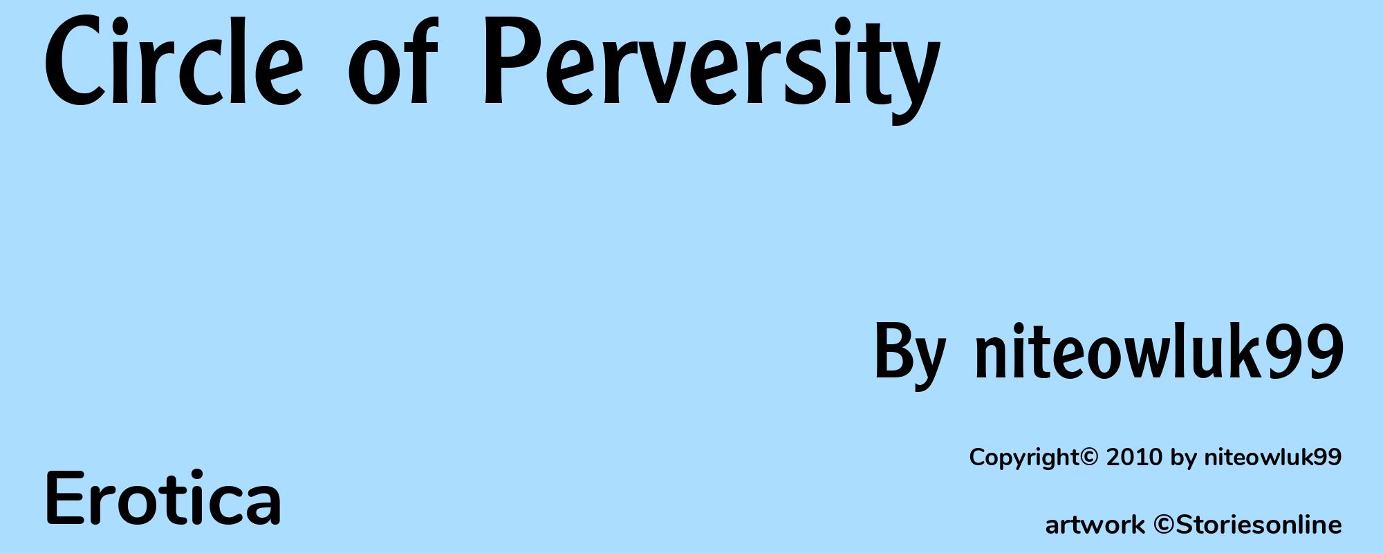 Circle of Perversity - Cover