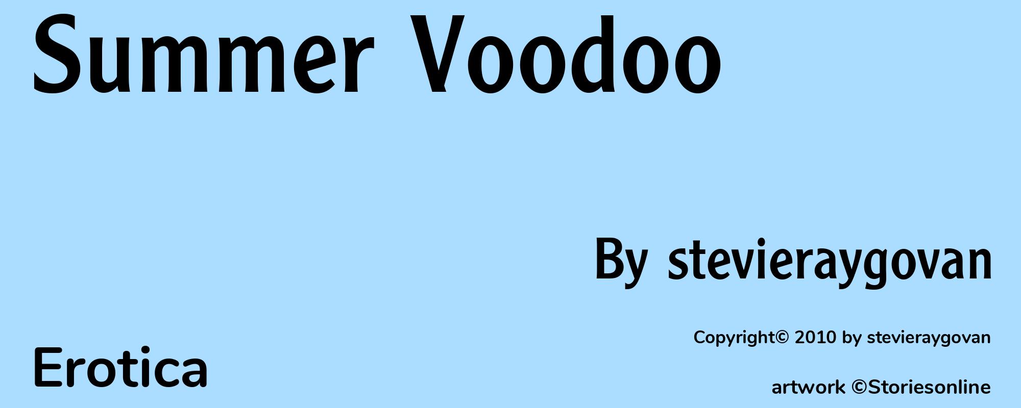 Summer Voodoo - Cover