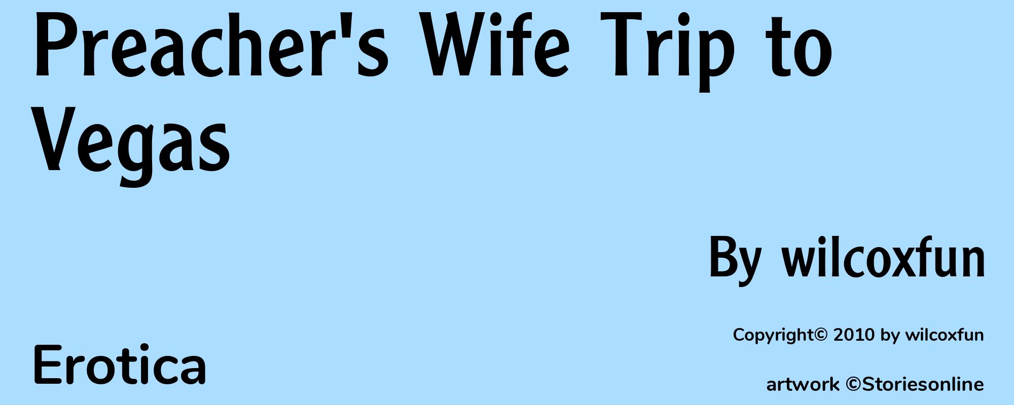 Preacher's Wife Trip to Vegas - Cover