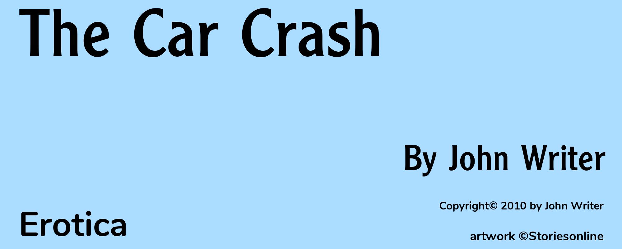 The Car Crash - Cover