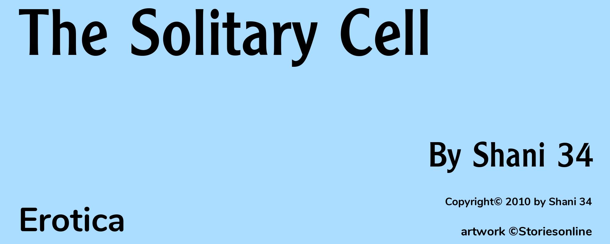 The Solitary Cell - Cover