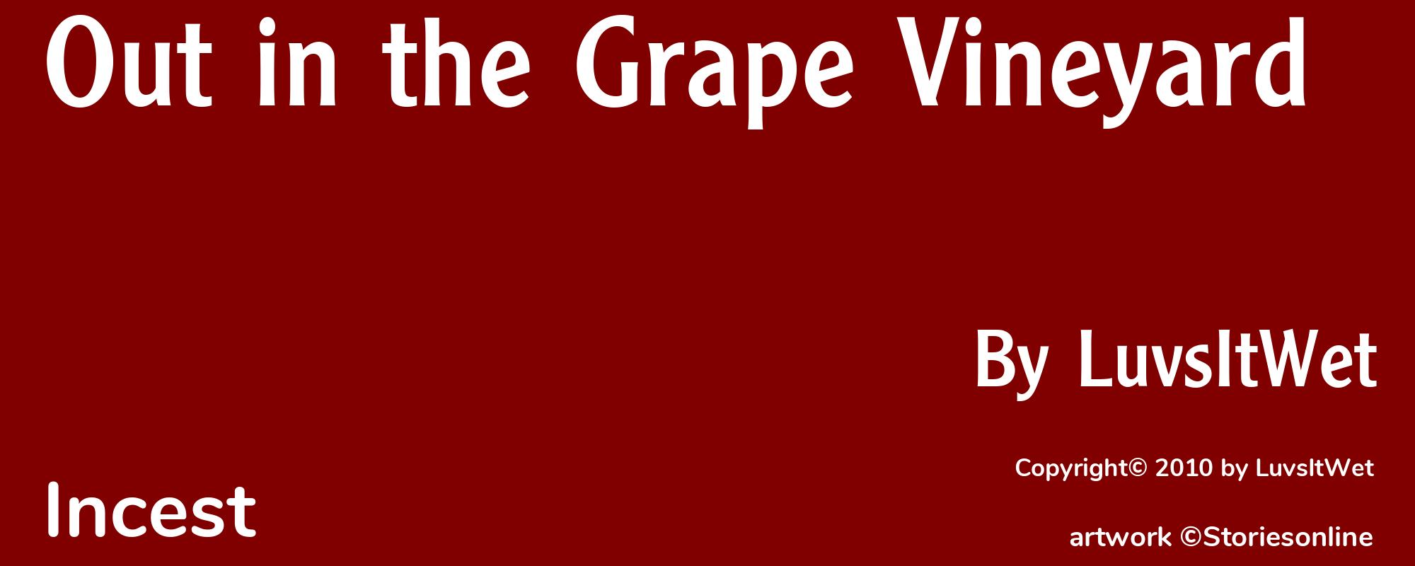 Out in the Grape Vineyard - Cover