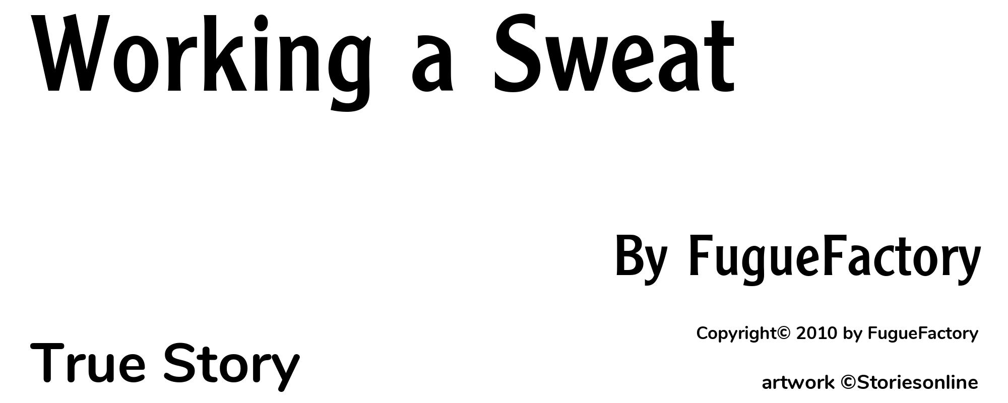 Working a Sweat - Cover