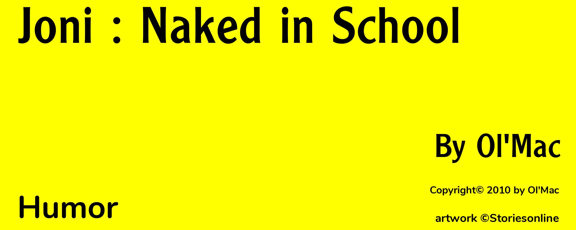 Joni : Naked in School - Cover