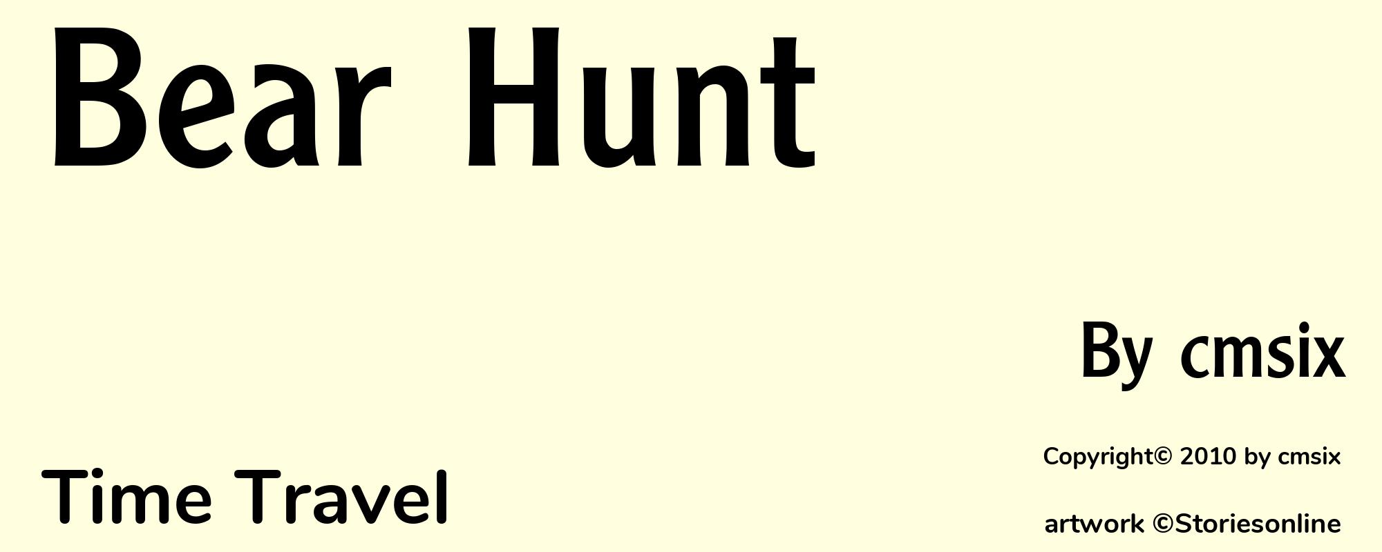 Bear Hunt - Cover