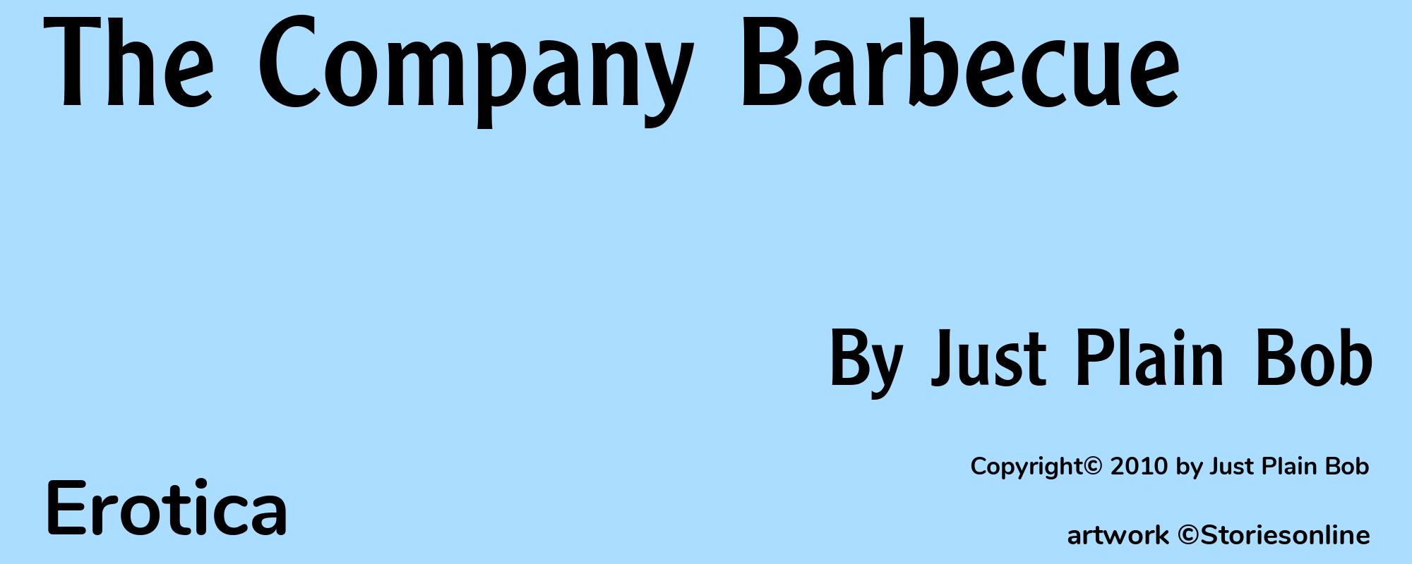 The Company Barbecue - Cover