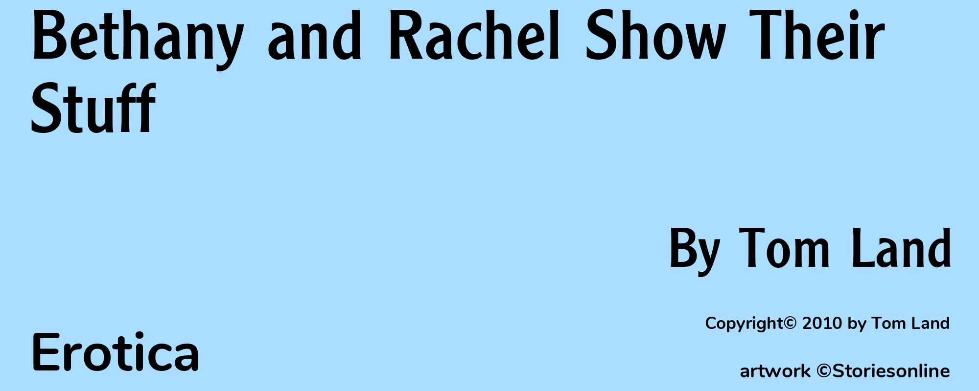 Bethany and Rachel Show Their Stuff - Cover
