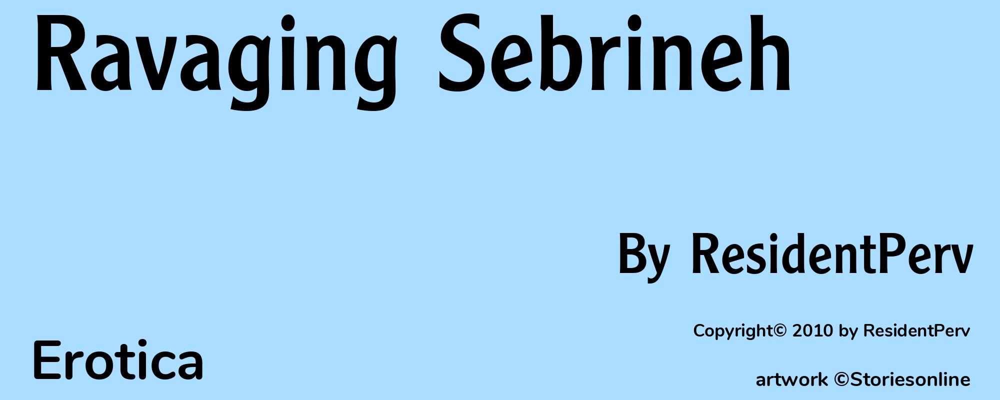 Ravaging Sebrineh - Cover