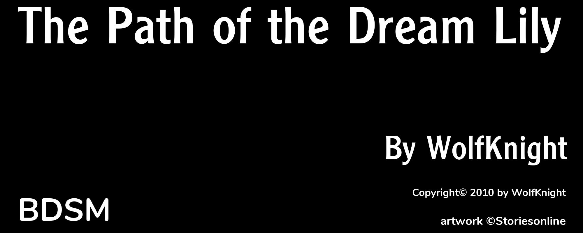 The Path of the Dream Lily - Cover