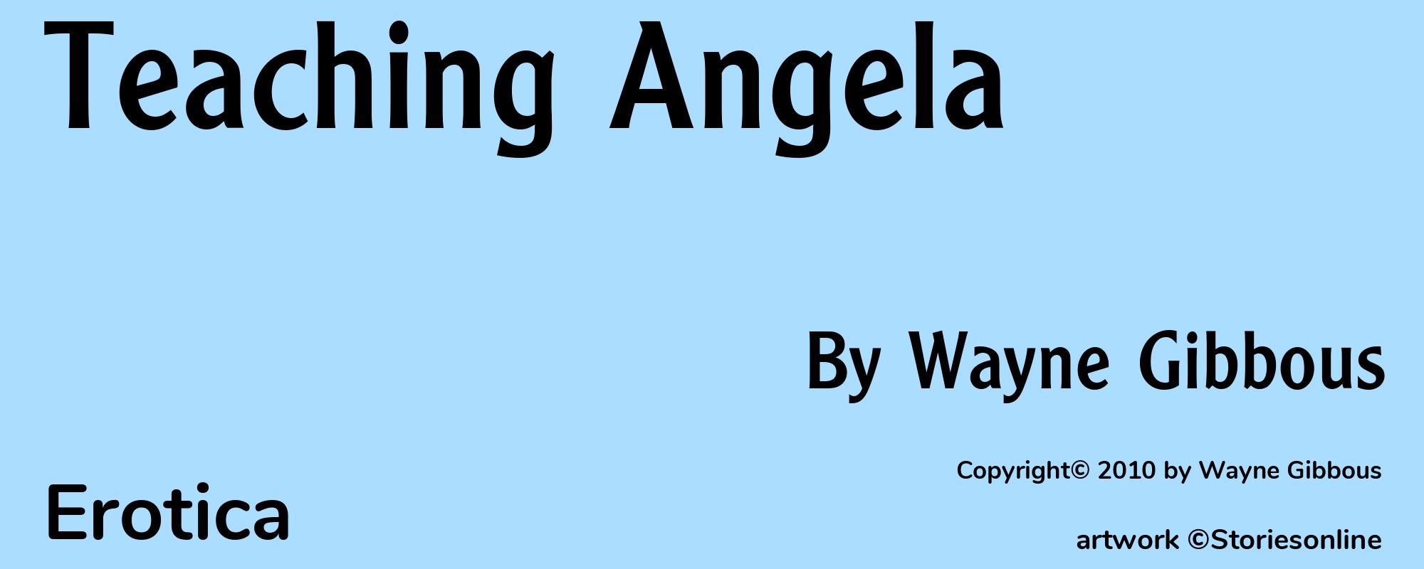 Teaching Angela - Cover