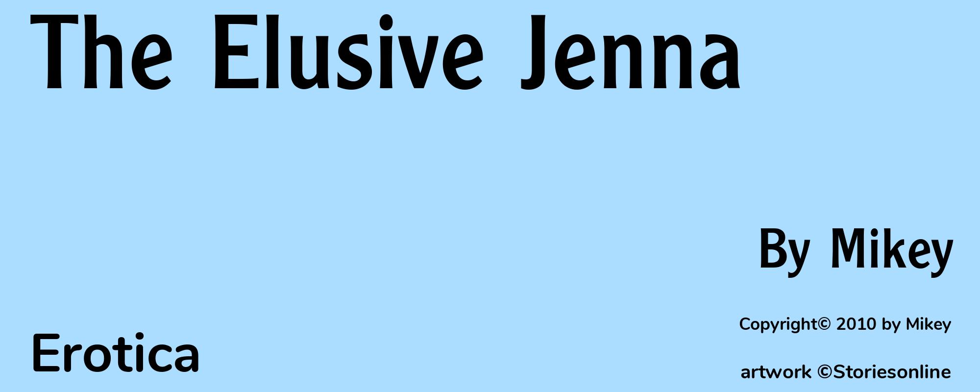 The Elusive Jenna - Cover