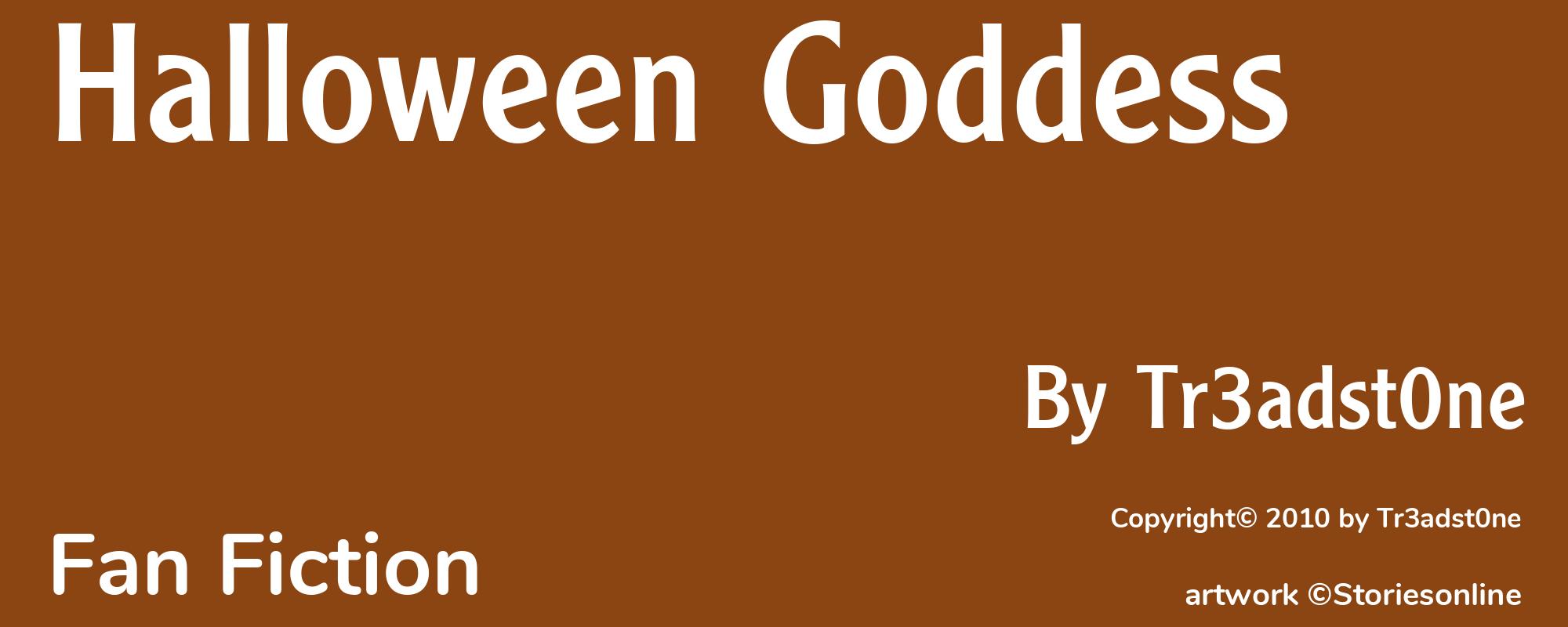 Halloween Goddess - Cover