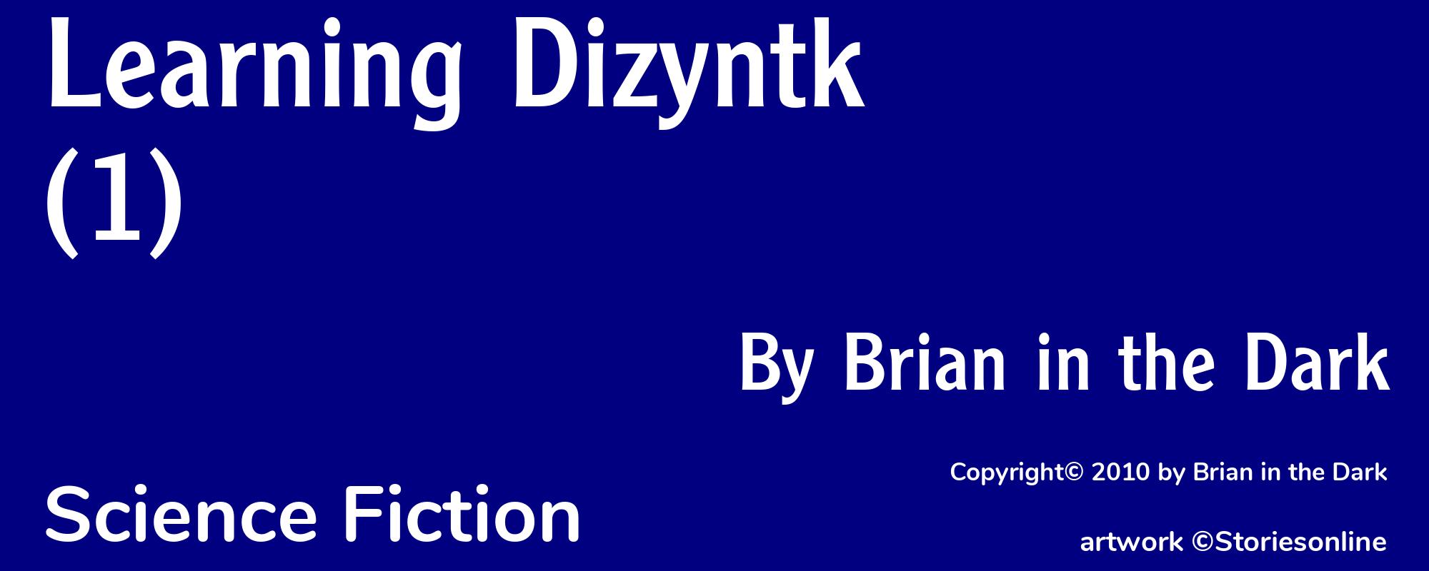 Learning Dizyntk (1) - Cover