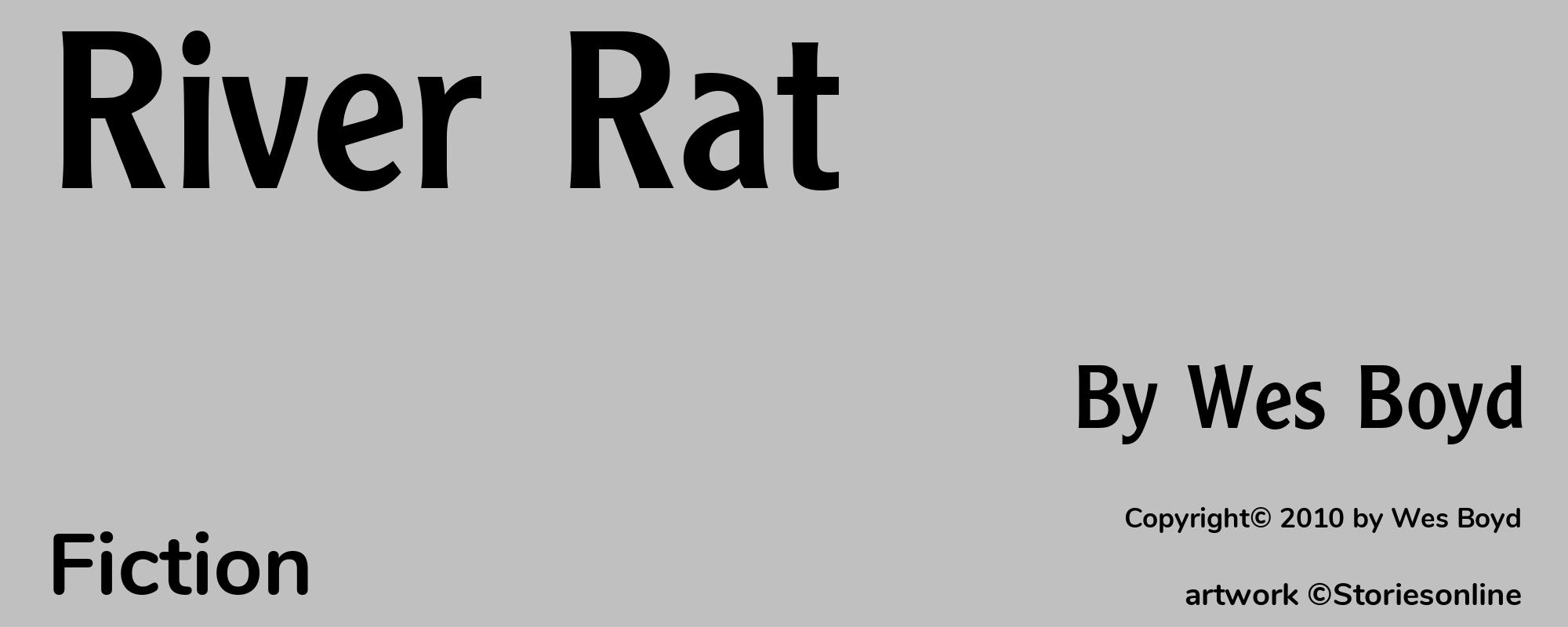 River Rat - Cover