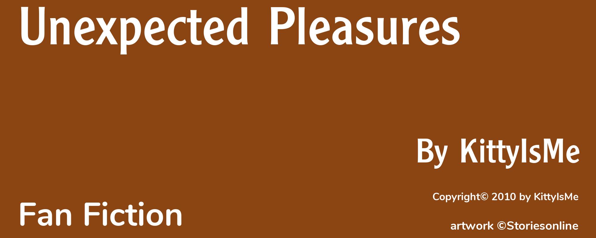 Unexpected Pleasures - Cover