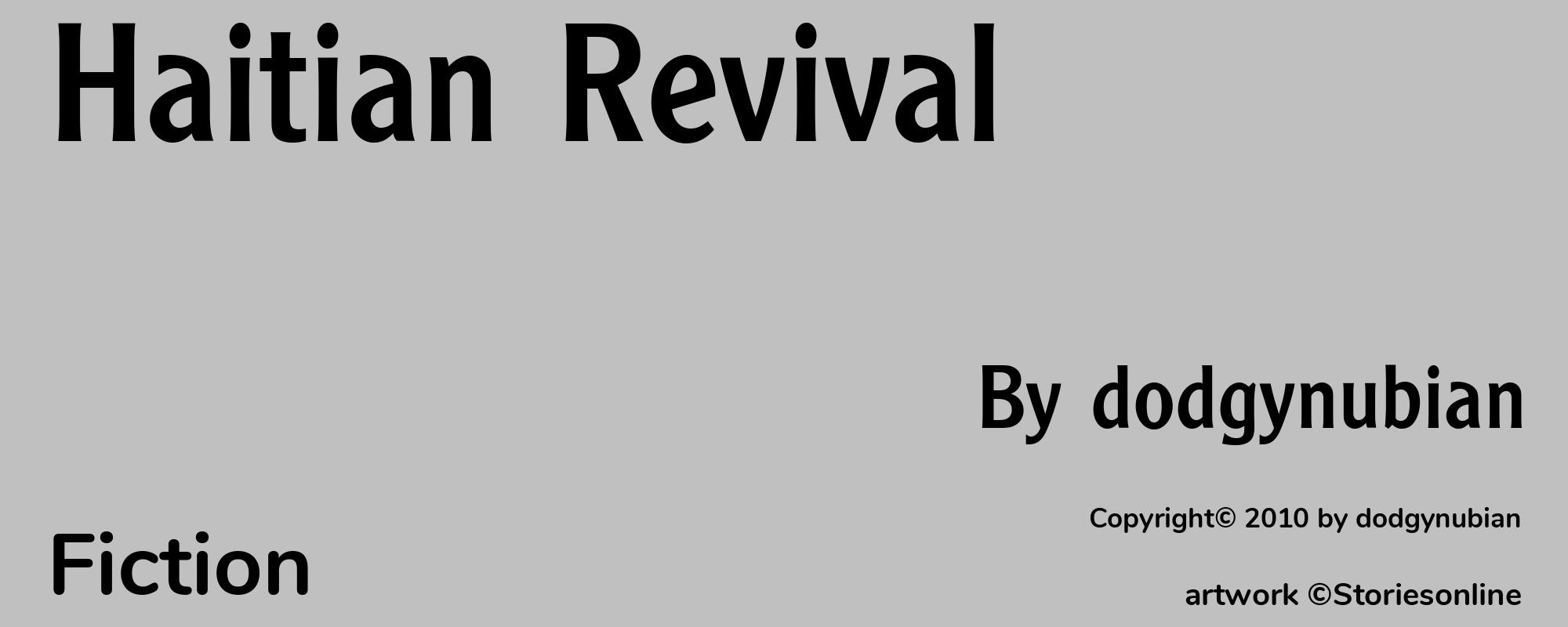 Haitian Revival - Cover