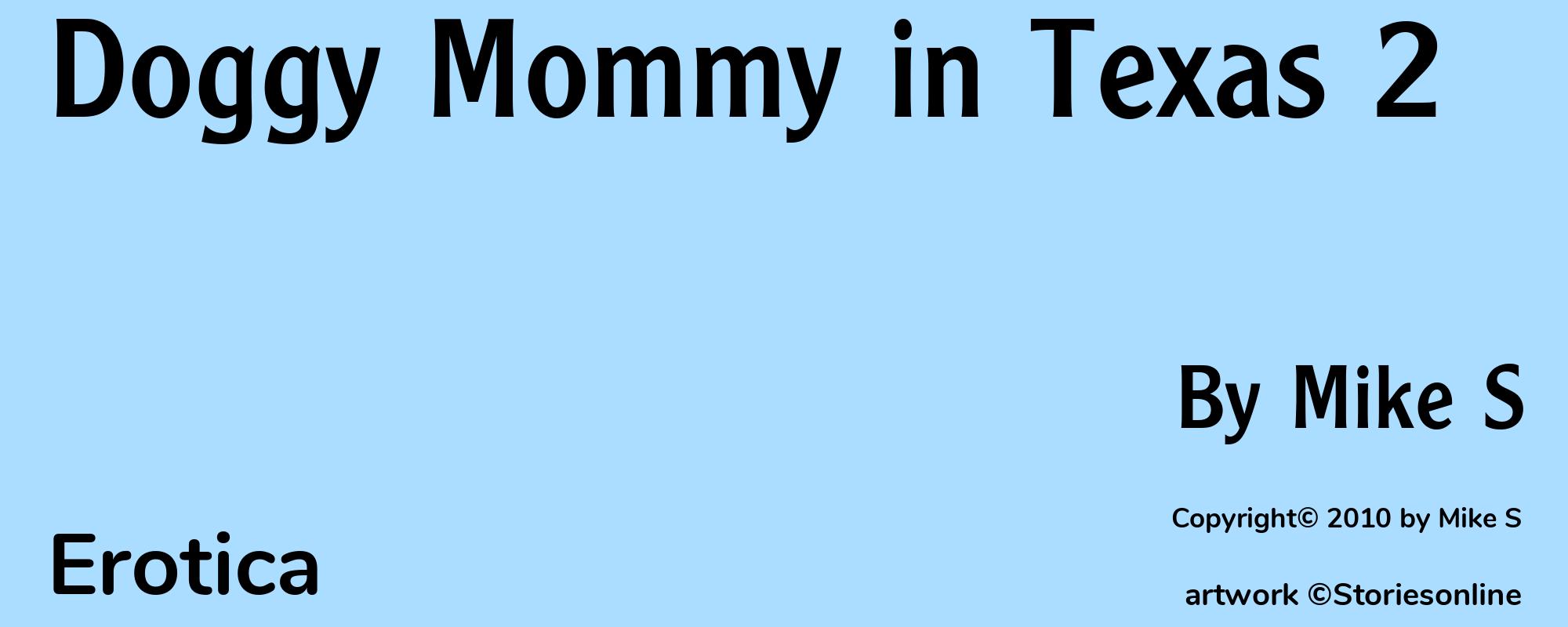 Doggy Mommy in Texas 2 - Cover