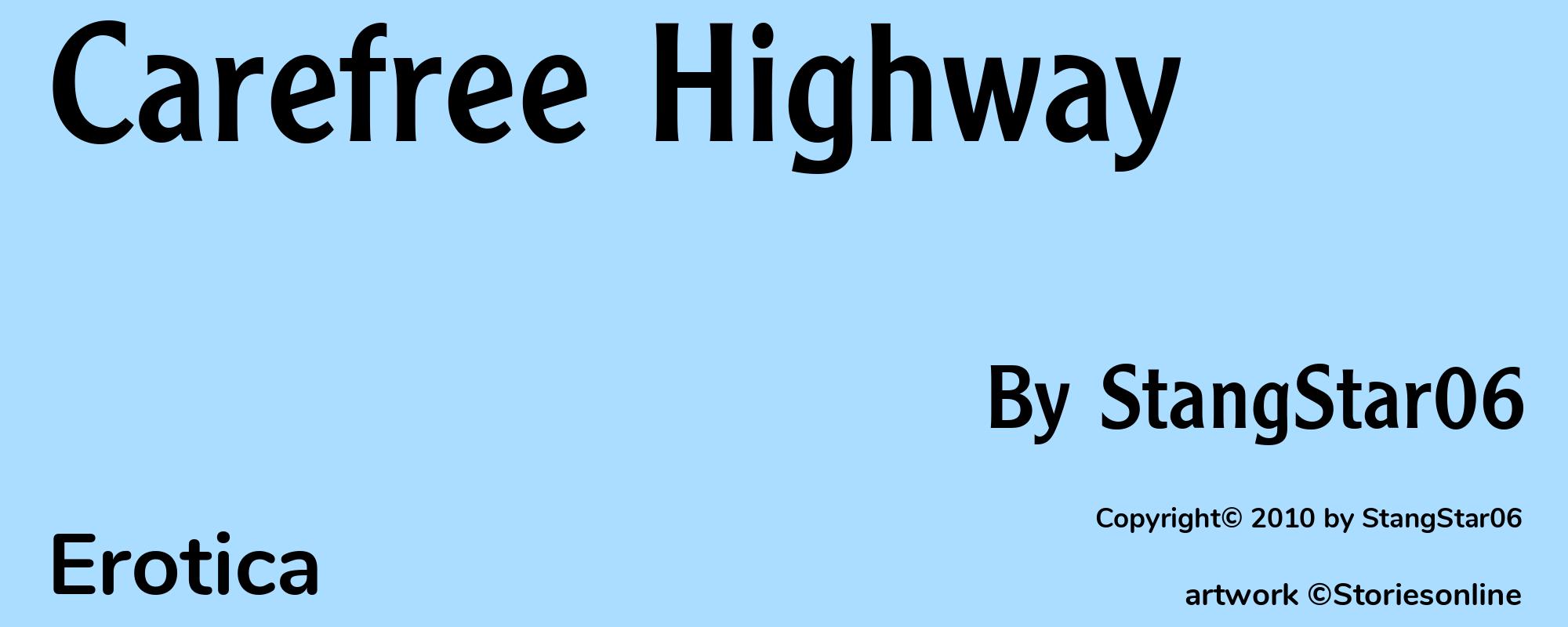 Carefree Highway - Cover