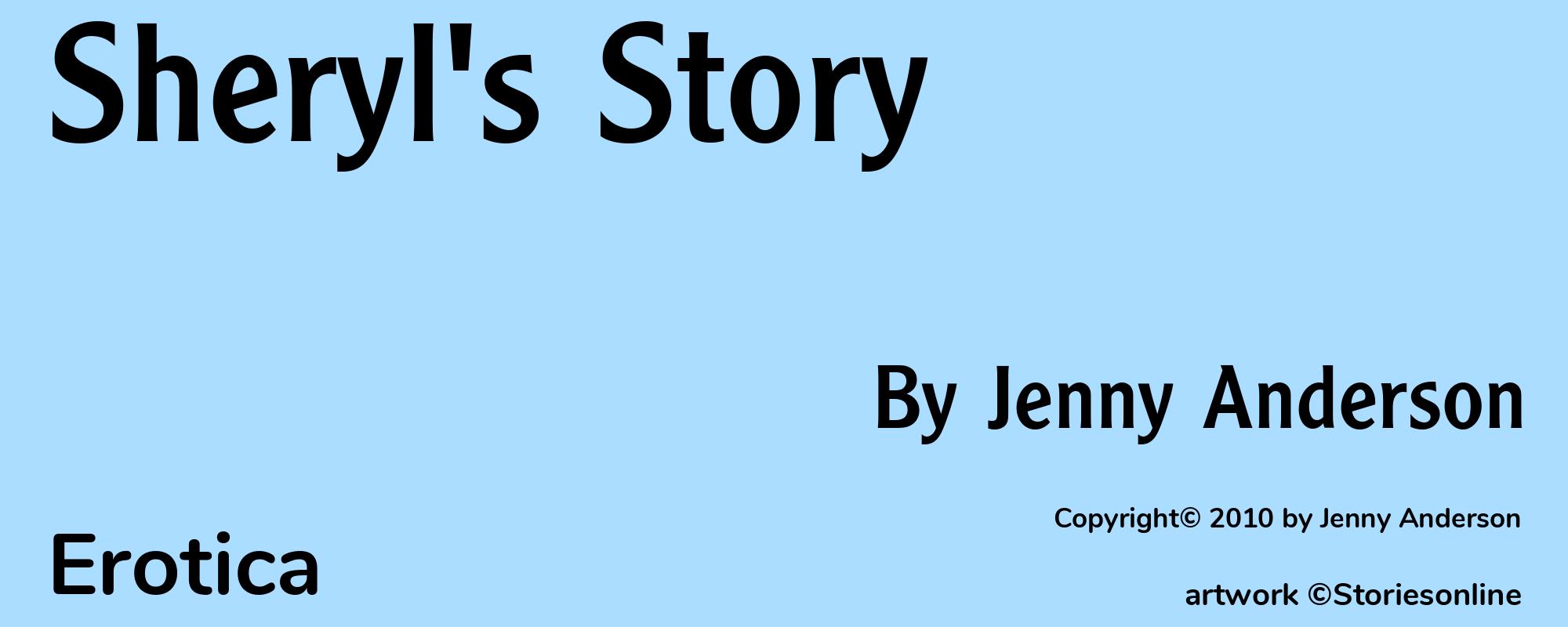 Sheryl's Story - Cover