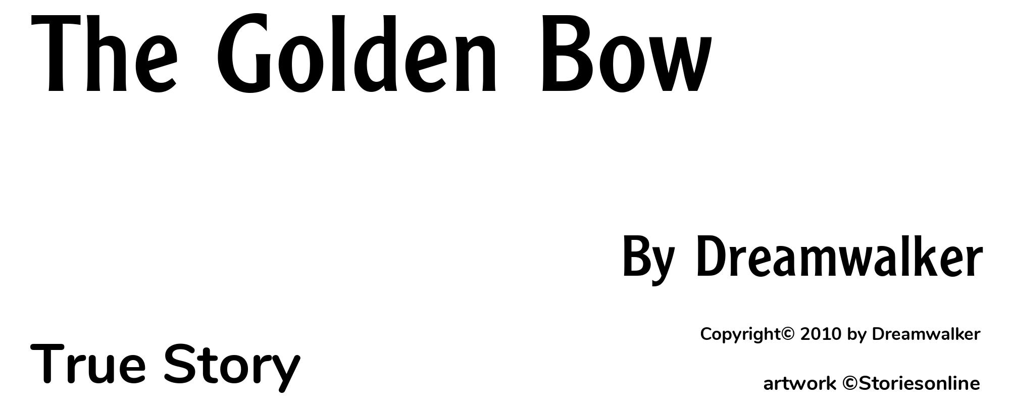 The Golden Bow - Cover