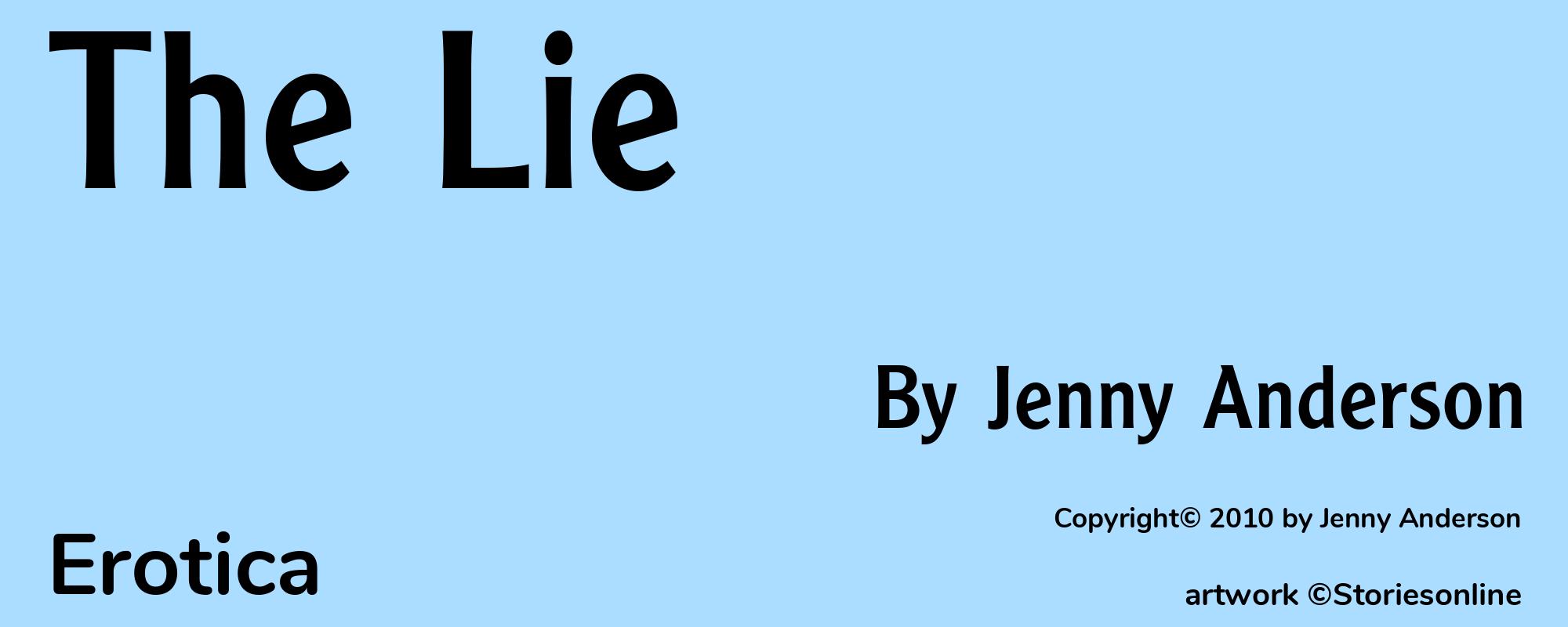 The Lie - Cover