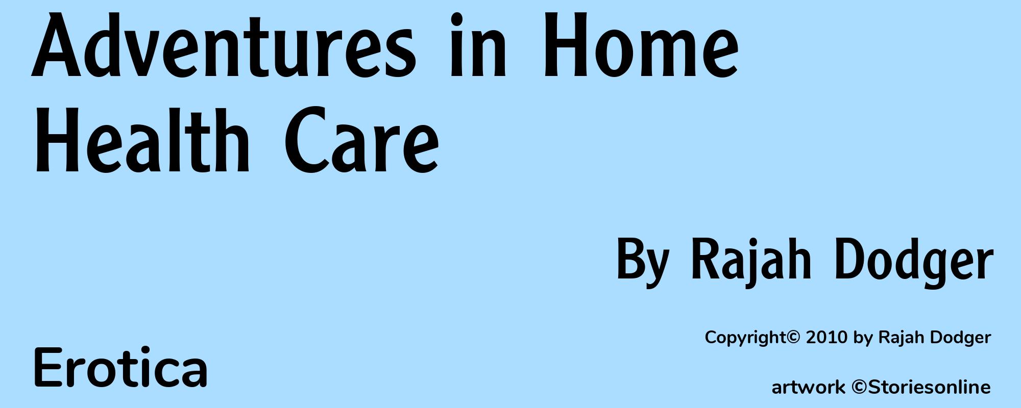 Adventures in Home Health Care - Cover