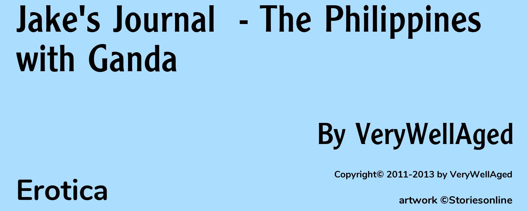 Jake's Journal  - The Philippines with Ganda - Cover