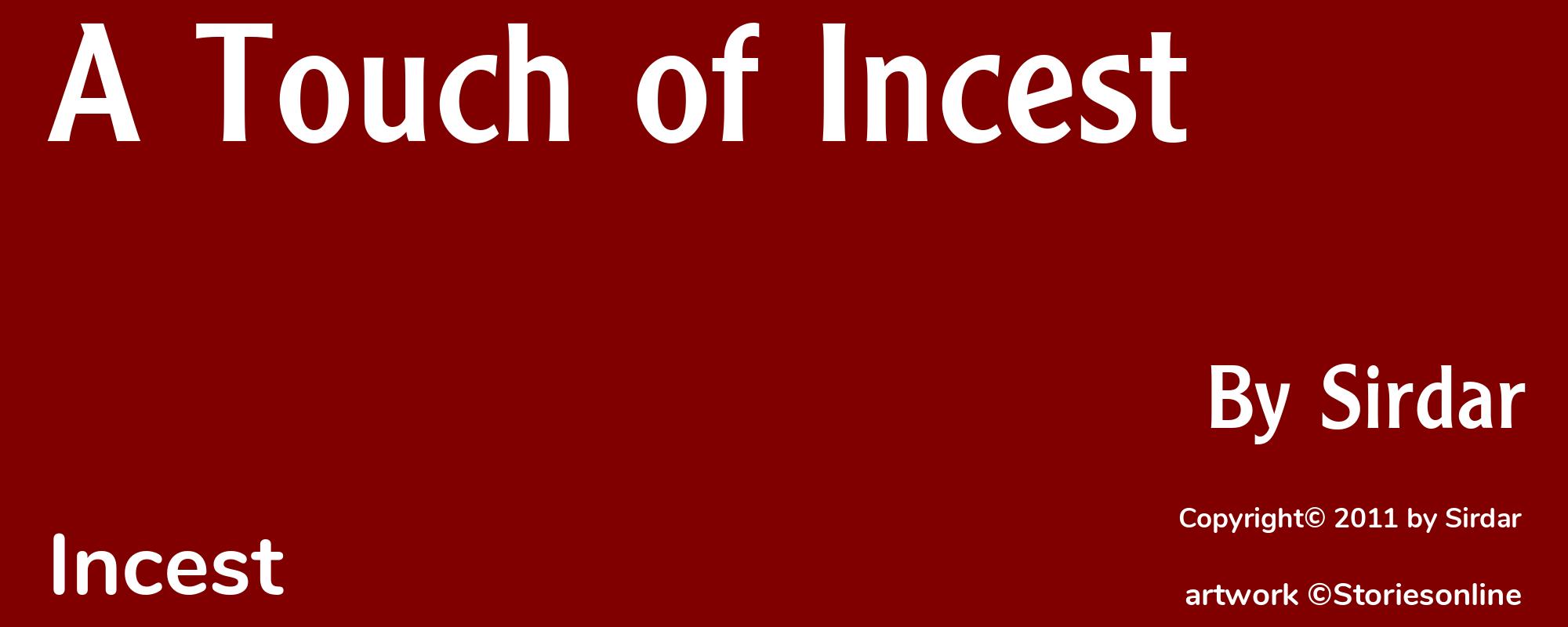 A Touch of Incest - Cover