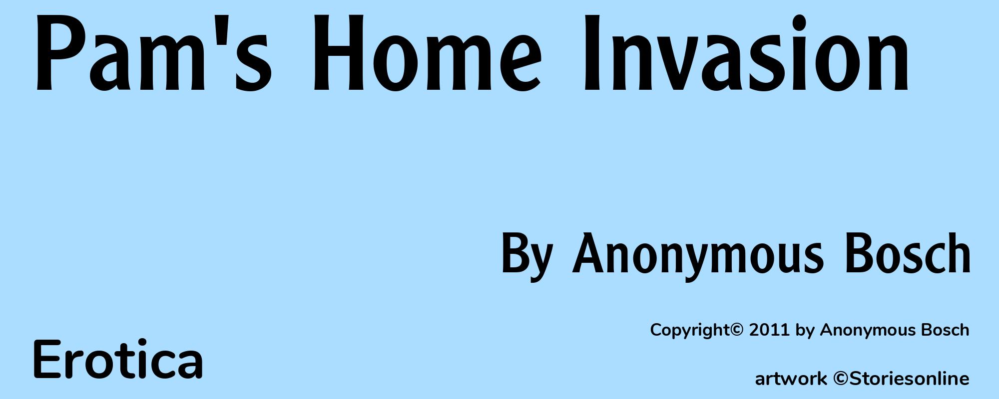 Pam's Home Invasion - Cover