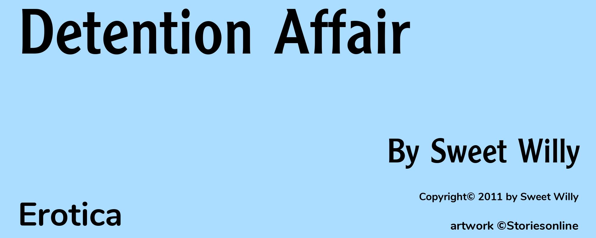 Detention Affair - Cover