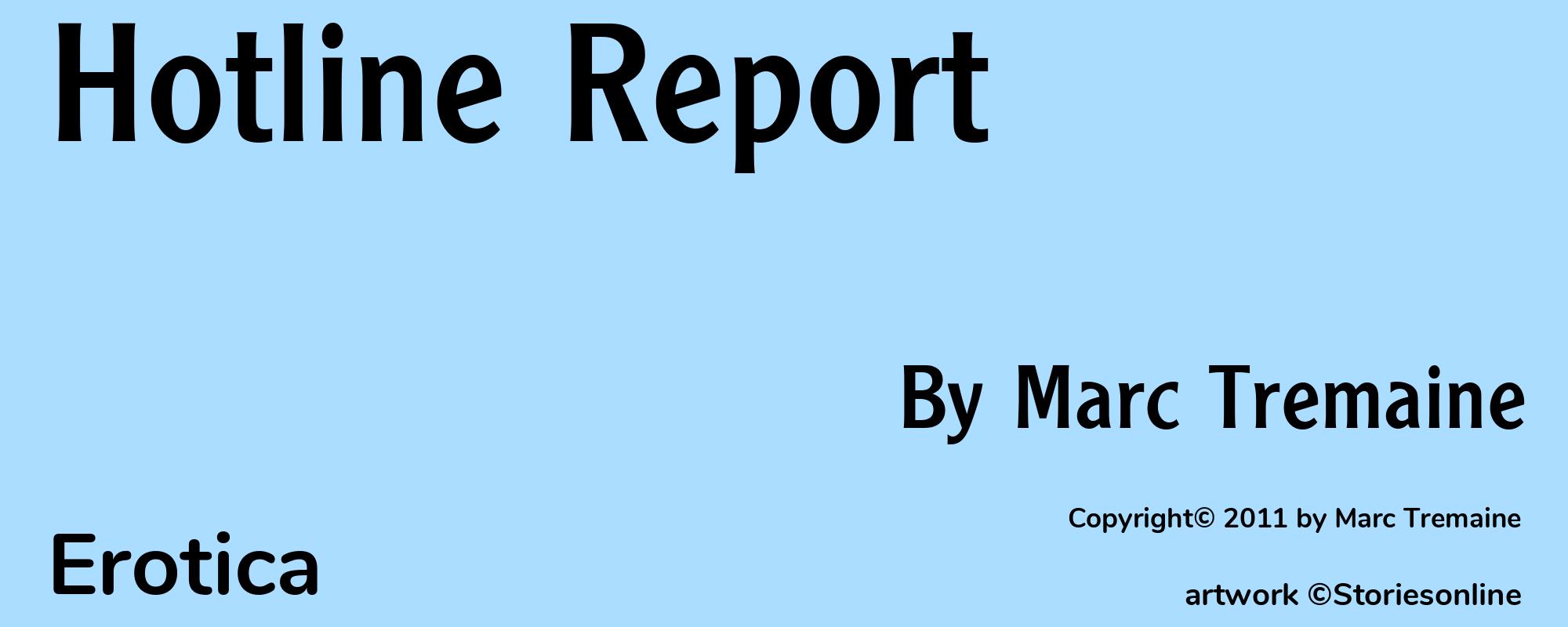 Hotline Report - Cover