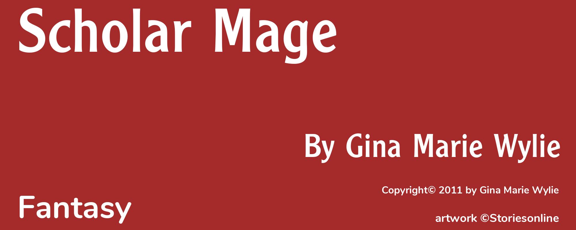 Scholar Mage - Cover