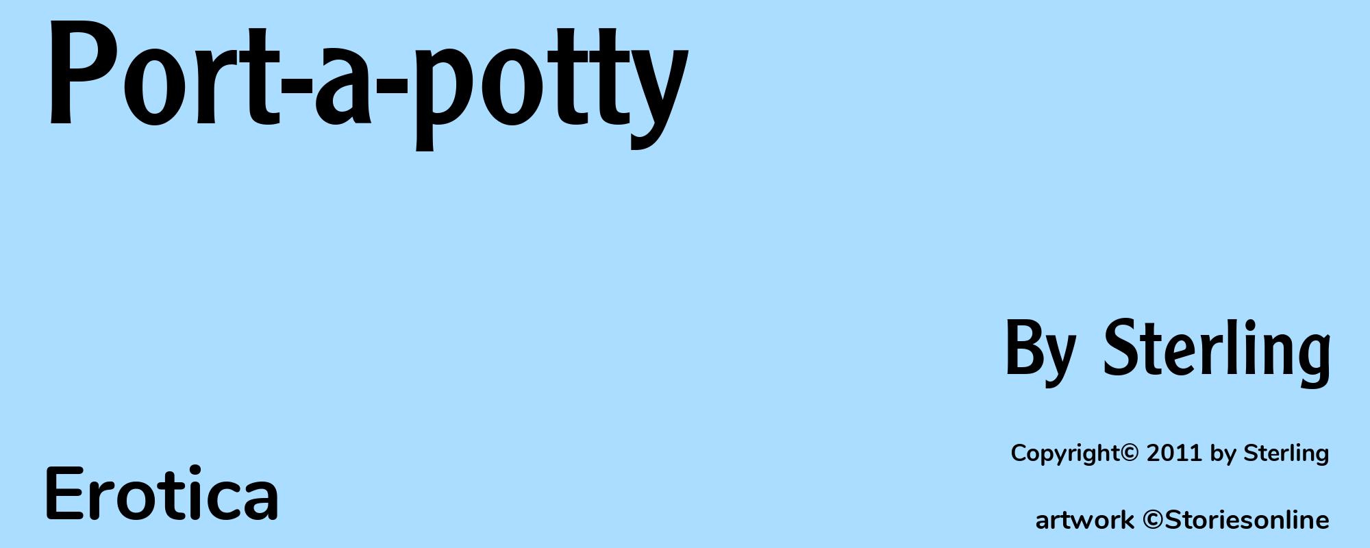 Port-a-potty - Cover