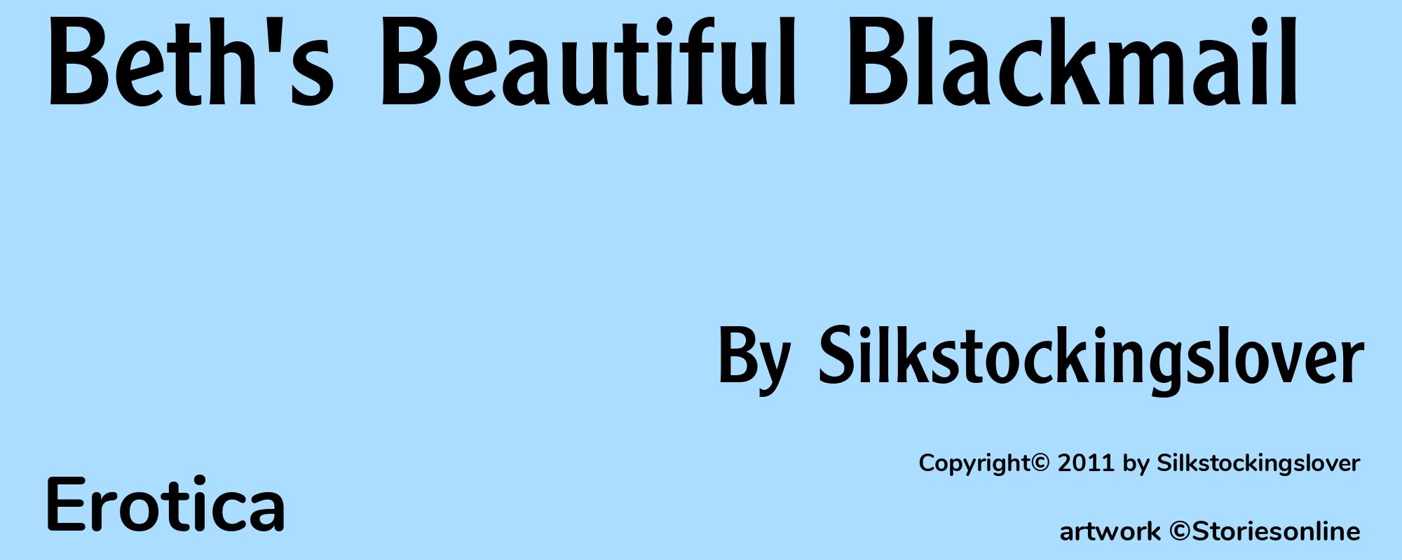 Beth's Beautiful Blackmail - Cover