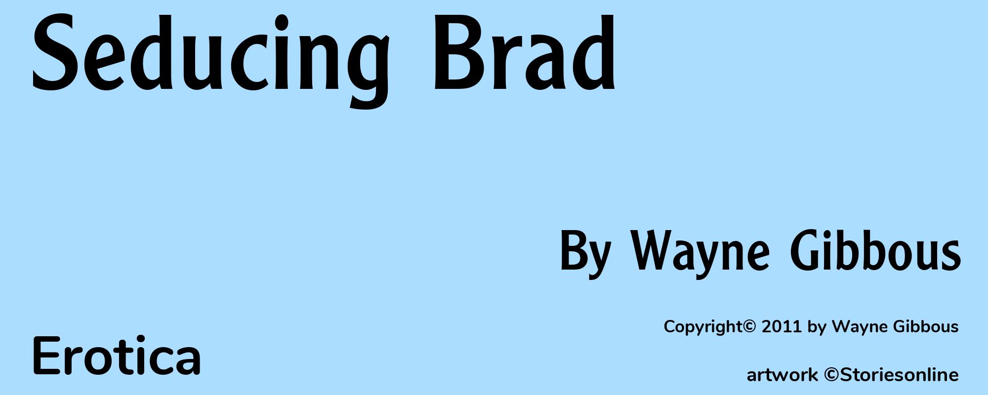 Seducing Brad - Cover