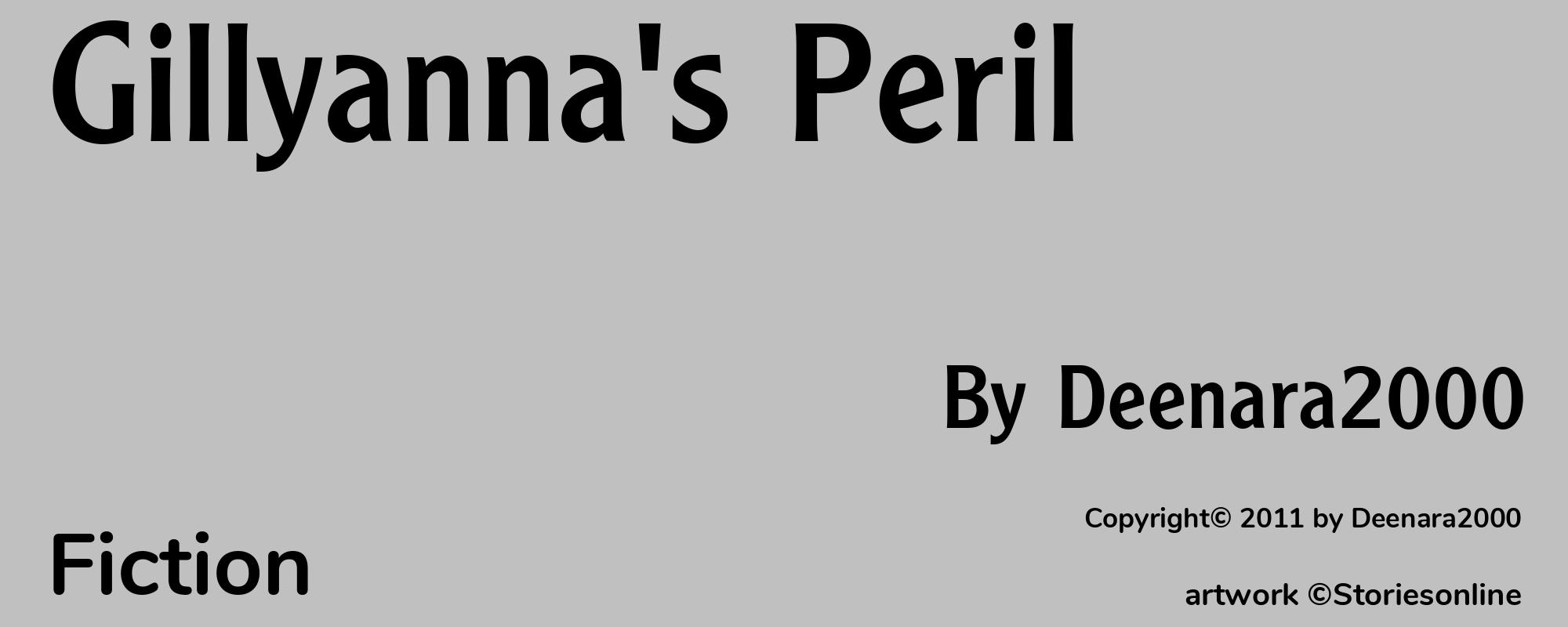 Gillyanna's Peril - Cover