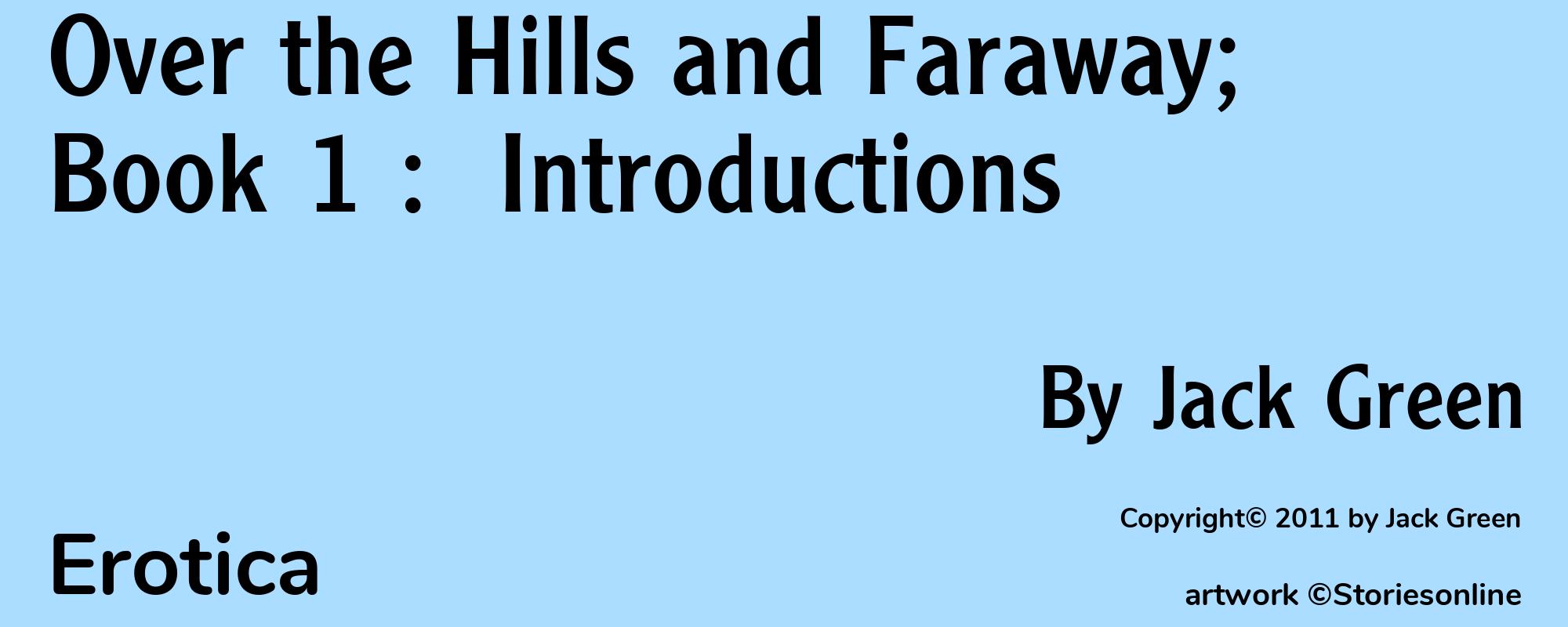 Over the Hills and Faraway;   Book 1 :  Introductions - Cover