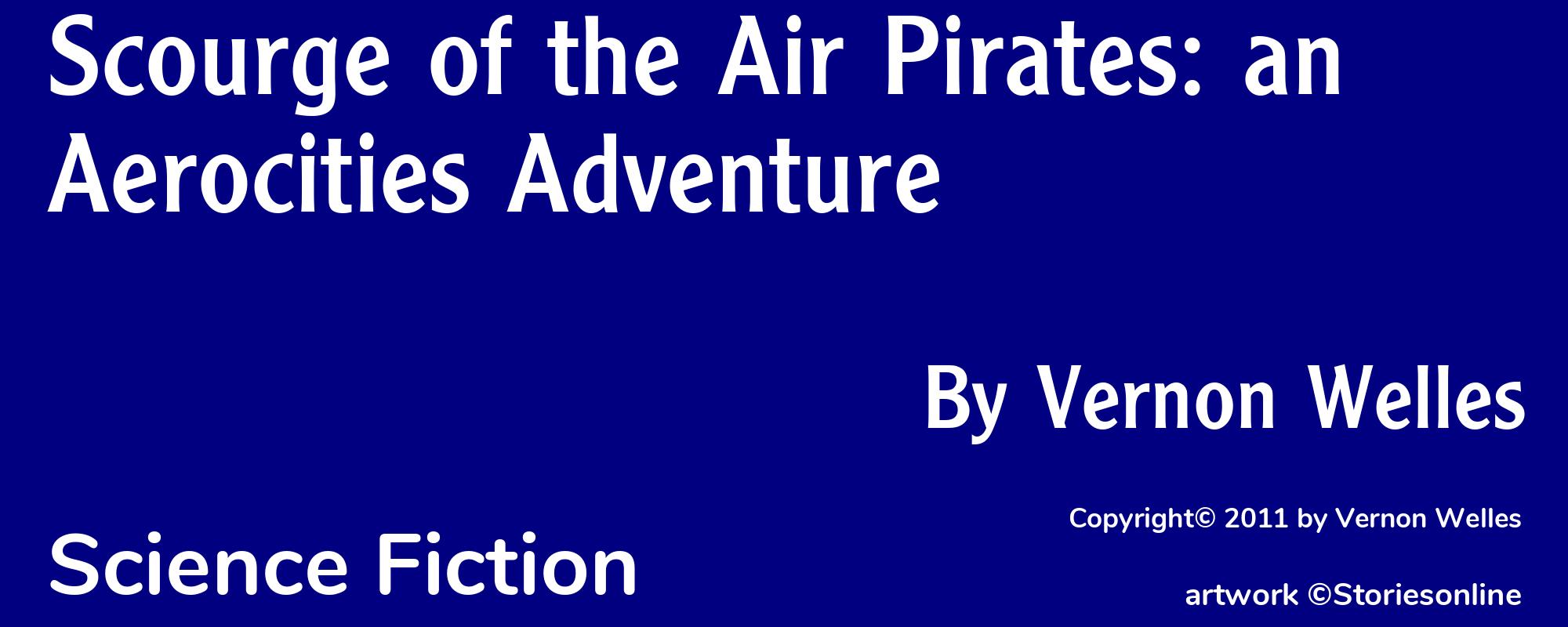 Scourge of the Air Pirates: an Aerocities Adventure - Cover