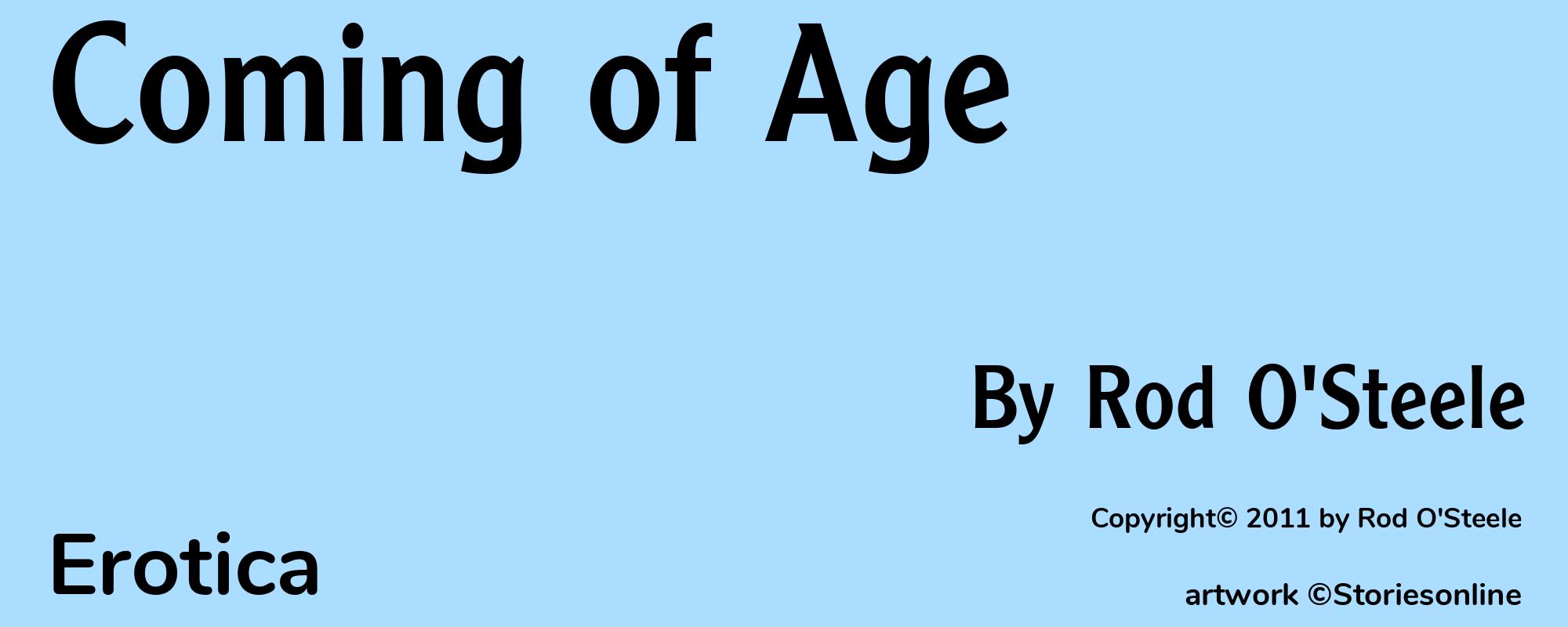 Coming of Age - Cover