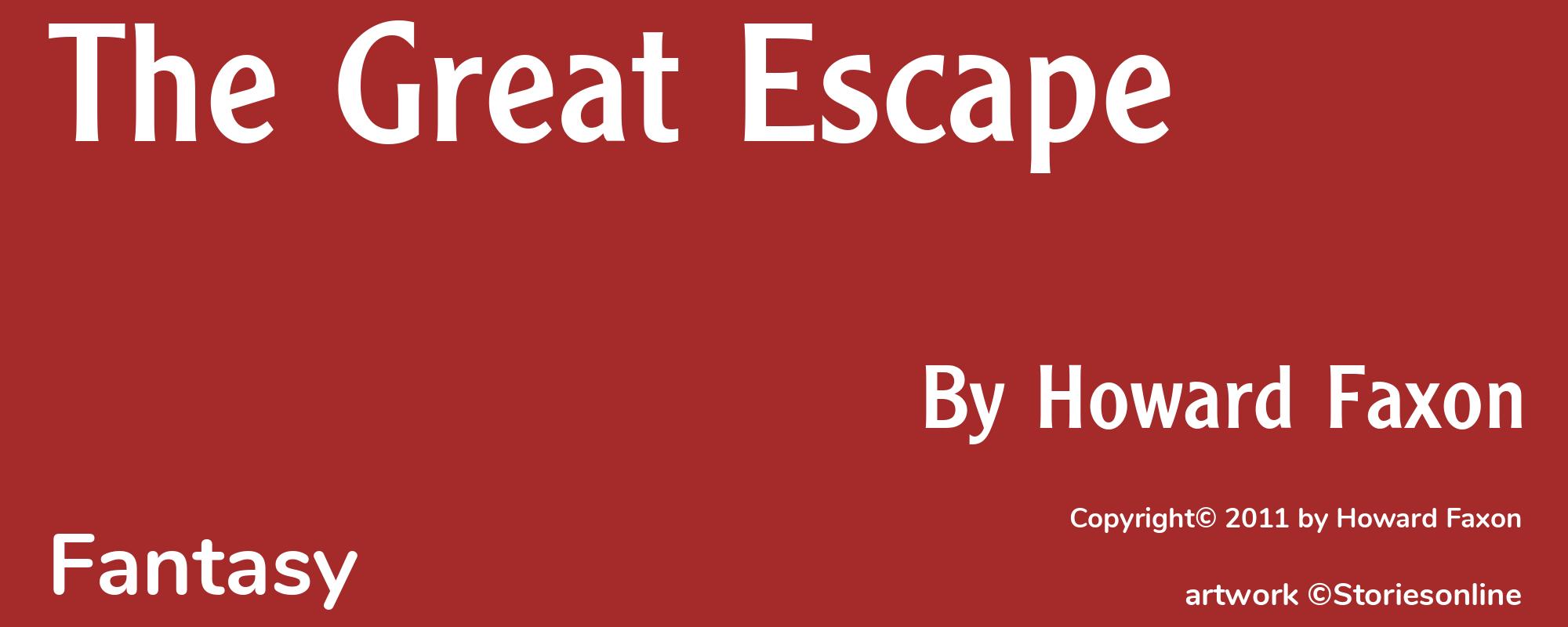The Great Escape - Cover