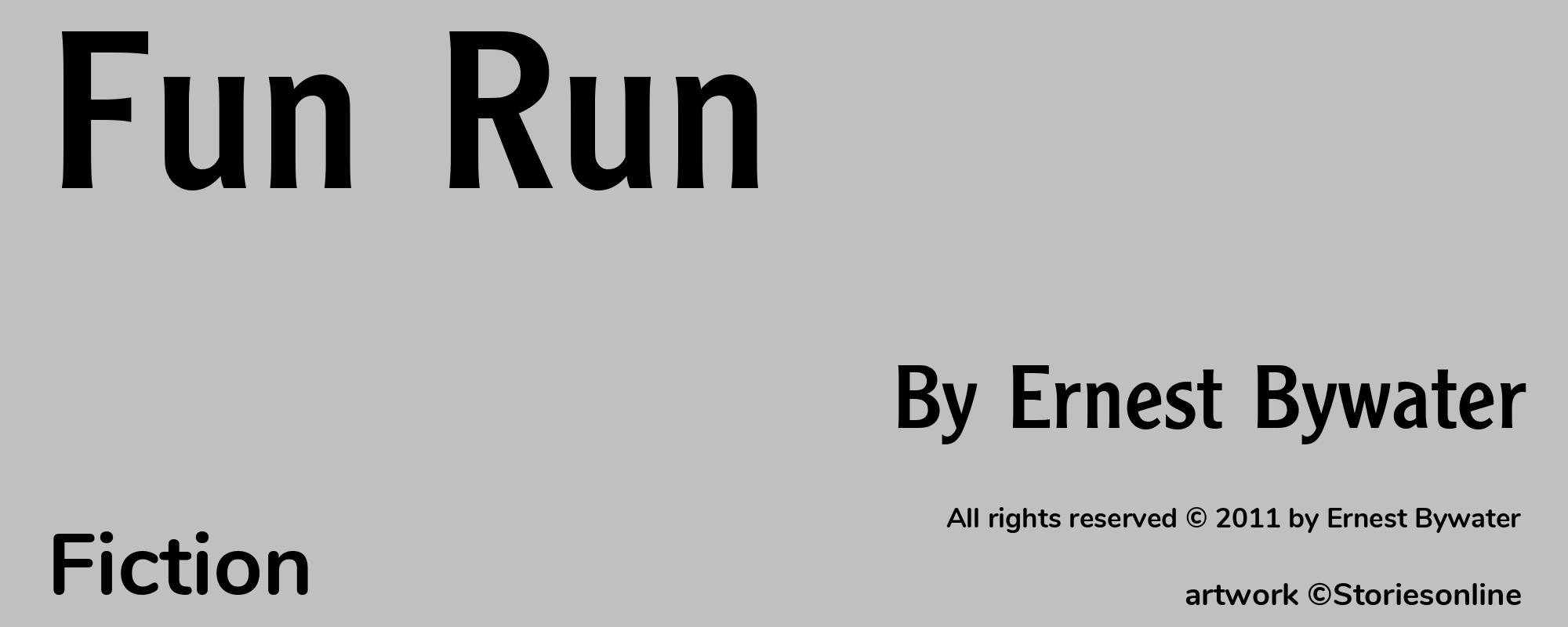 Fun Run - Cover