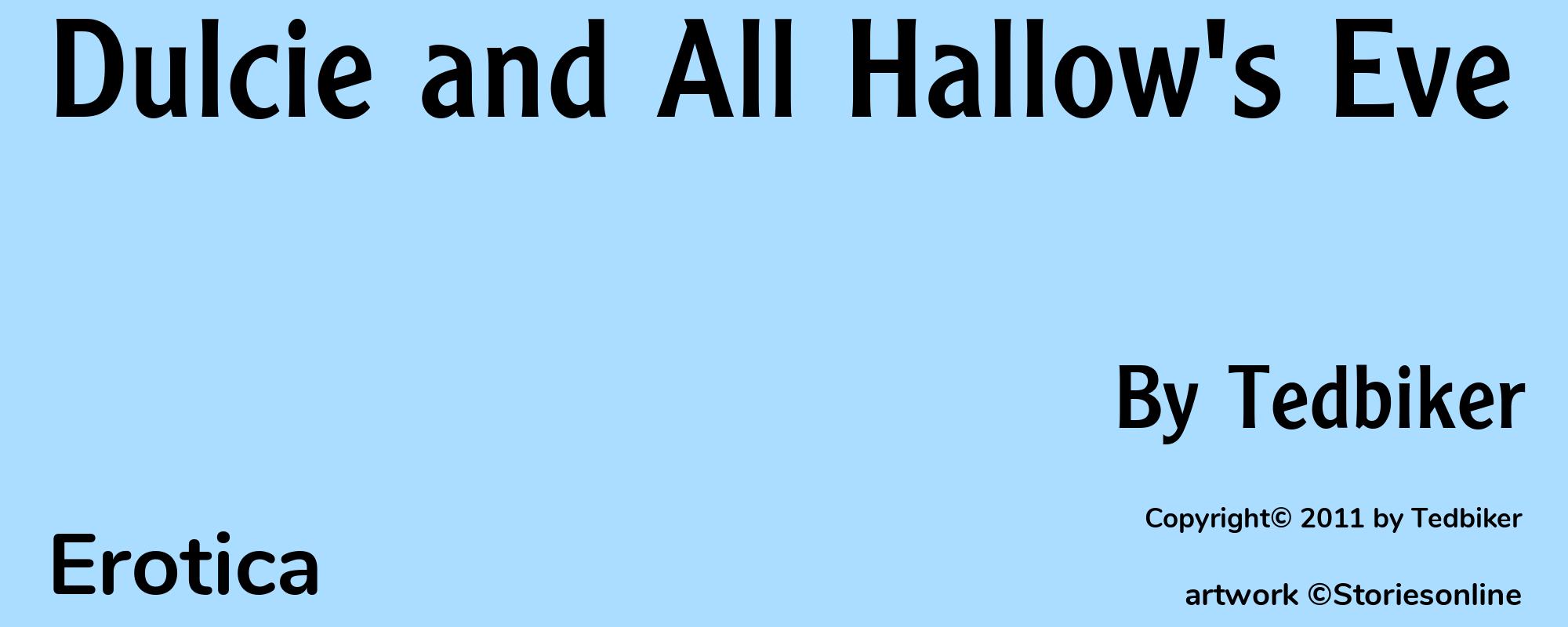 Dulcie and All Hallow's Eve - Cover