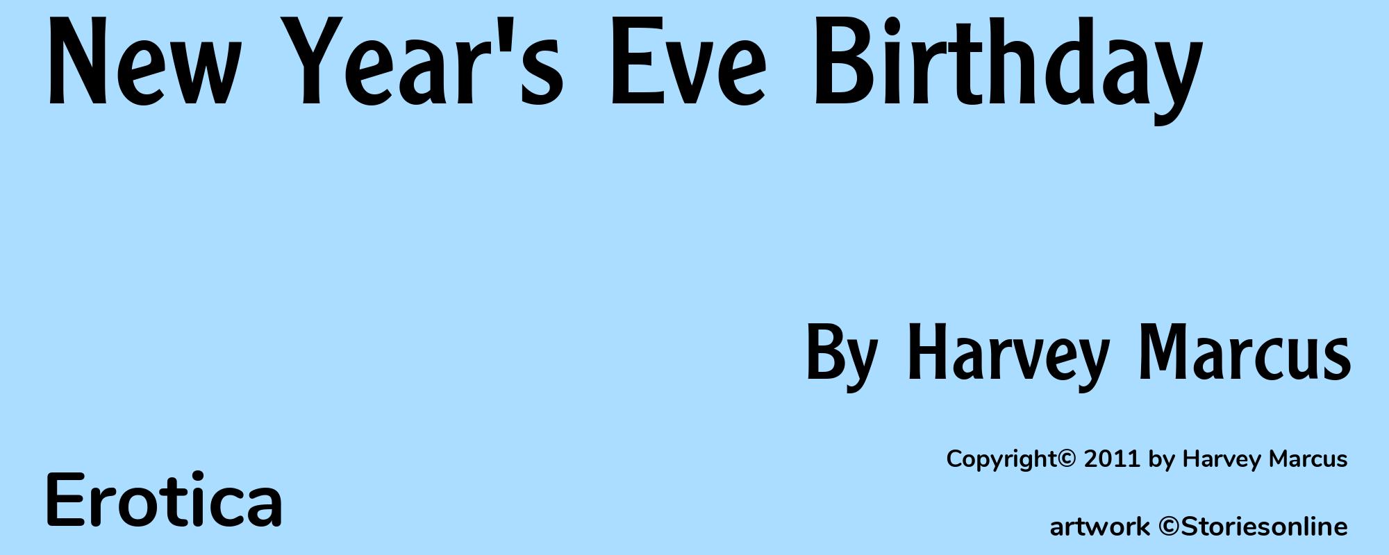 New Year's Eve Birthday - Cover