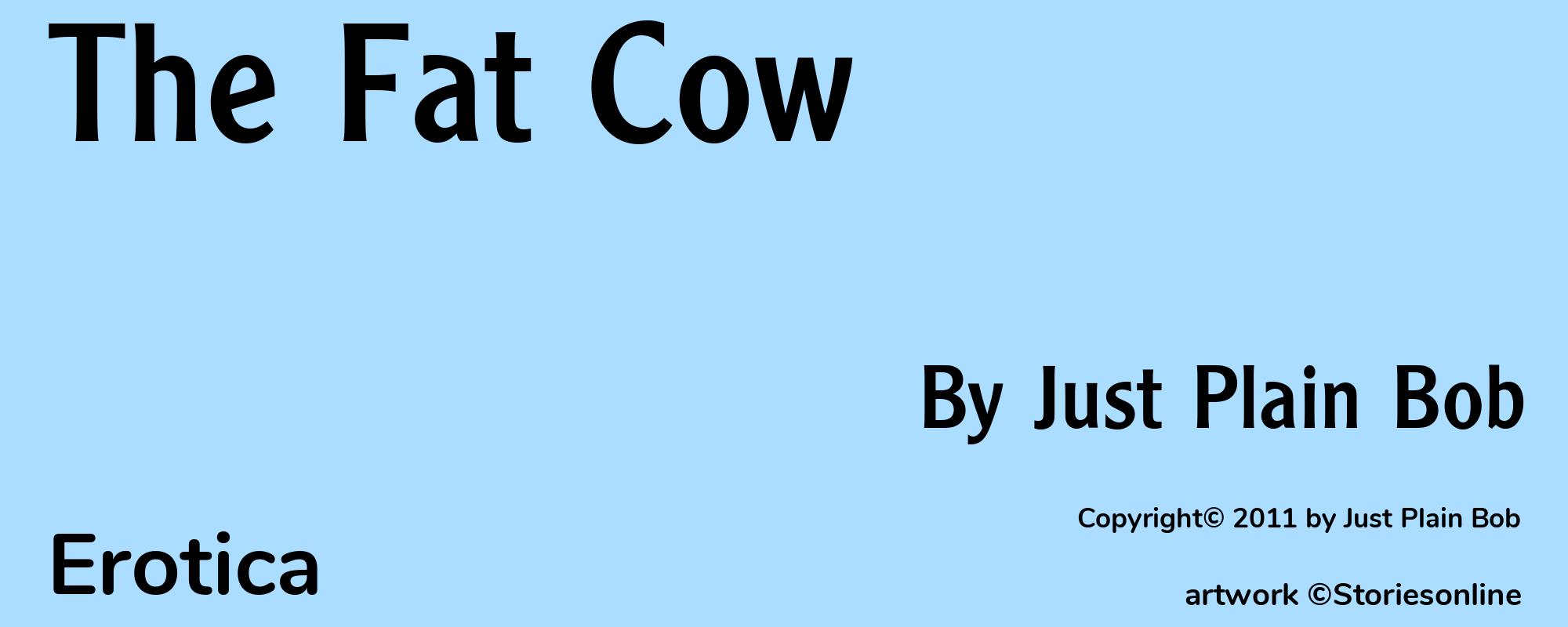 The Fat Cow - Cover