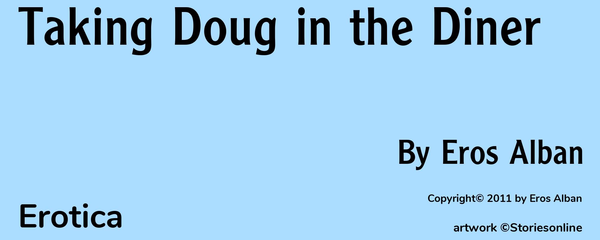 Taking Doug in the Diner - Cover
