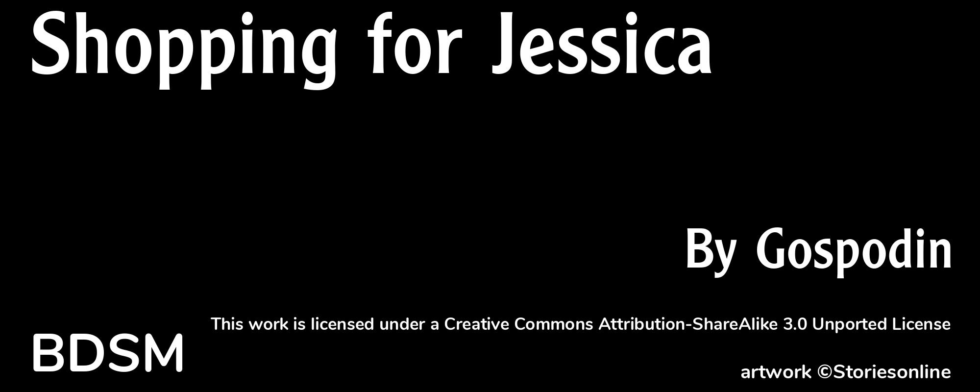 Shopping for Jessica - Cover